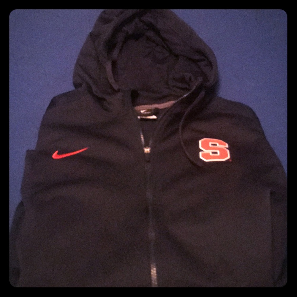 Nike Syracuse orange basketball hoodie therma fit
